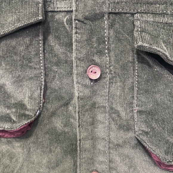 Jack South Men Corduroy Buttoned Down Shirt - Picture 2 of 8